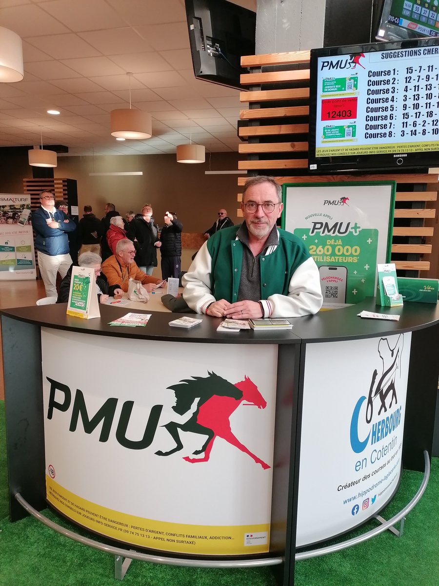 J-1. Vous ne connaissez rien aux courses hippiques ? Pas de problème : un stand d'accueil est prévu pour vous ce dimanche !
<a href="/BrunoGerbexPMU/">Gerbex Bruno</a>, animateur du <a href="/pmu/">PMU</a> , vous accueillera !