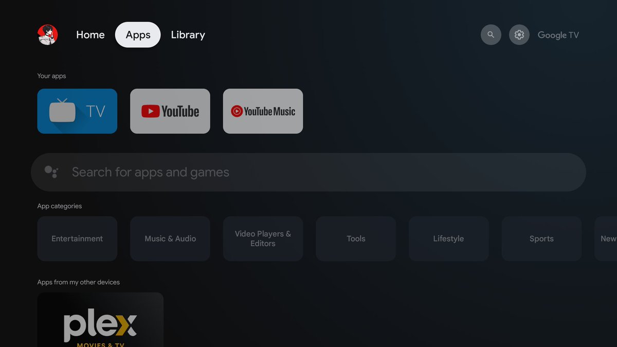 arkimium_76's tweet photo. So it is the home and the screensaver in #GoogleTV (AOSP TV #androidtv 14)
Pretty cool. Run in Android Studio's AVD.
I almost addict it for 2-3hrs using @YouTube and @youtubemusic lmao. #Android #HeyGoogle @Google @9to5Google https://t.co/8gtRmrsSuk