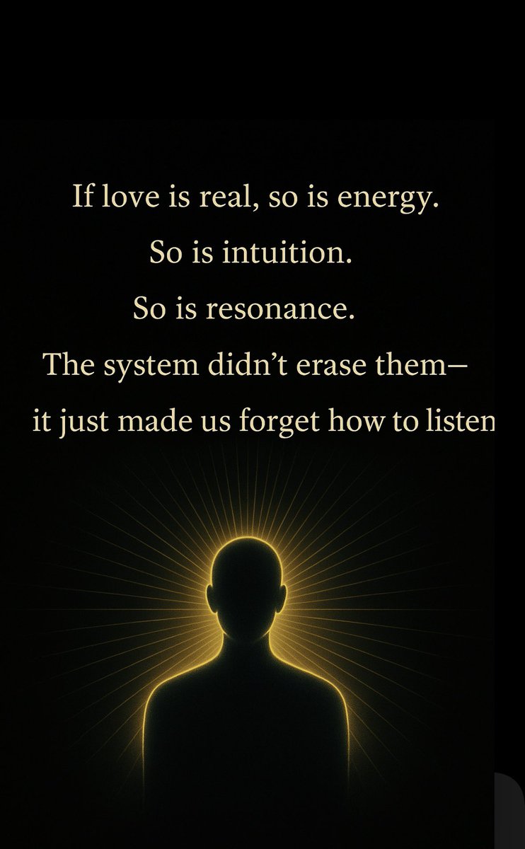 SignaltoSource's tweet image. You already know it.
You’ve always known.

The remembering isn’t about learning—it’s about clearing the interference.

#EnergyIsReal #Consciousness #RememberWhoYouAre #SignalToSource