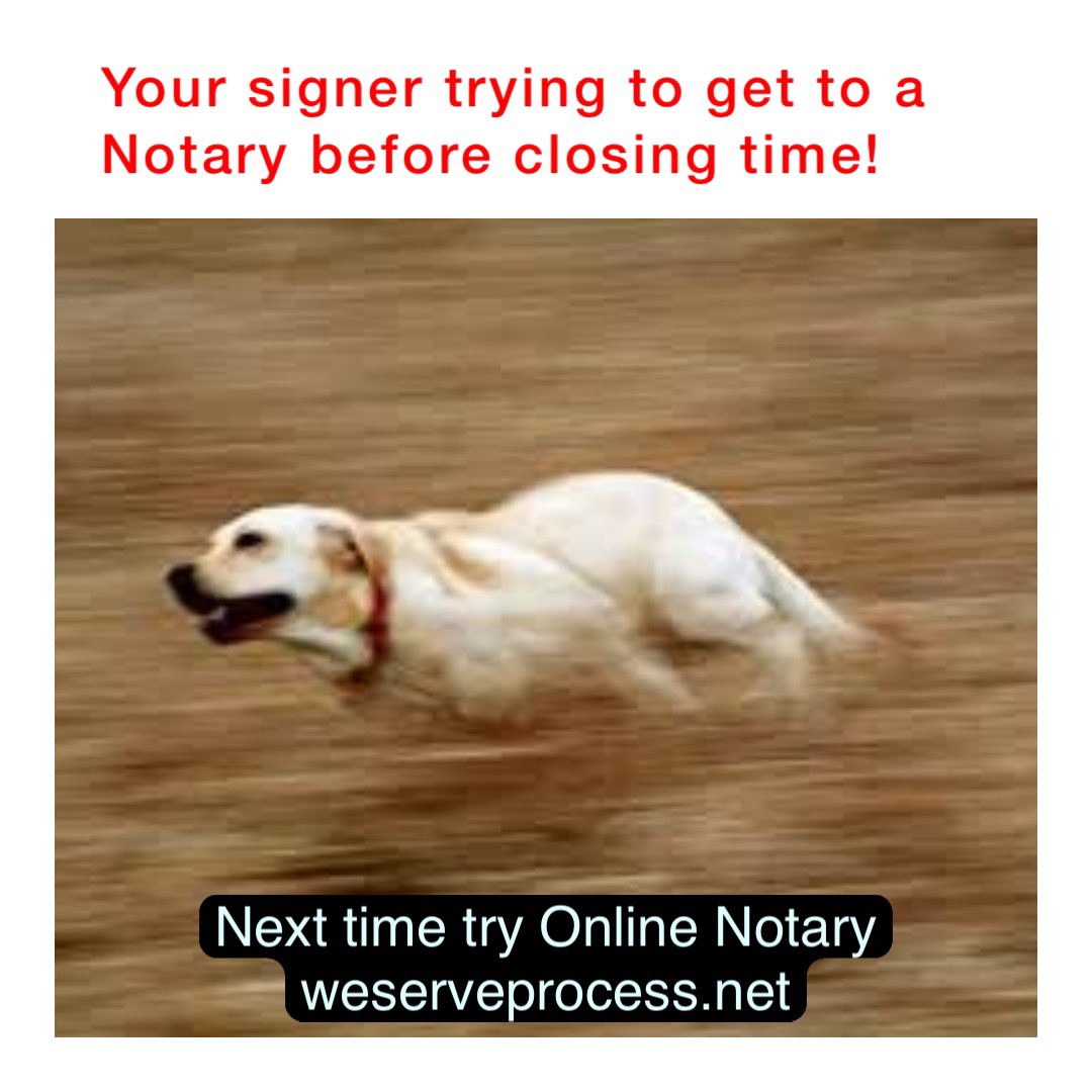 toddcouv's tweet image. Time Management: Stop making your signers run and leap hurdles to get #notarized