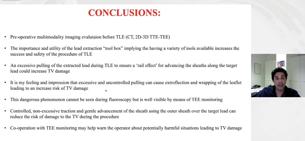 Edward J Schloss MD (@ejsmd) on Twitter photo .<a href="/Fede79Miglio/">Federico Migliore</a> --
Tips to avoid tricuspid valve damage in lead extraction
👇
#TALES2025
#EPeeps .<a href="/Fede79Miglio/">Federico Migliore</a> --
Tips to avoid tricuspid valve damage in lead extraction
👇
#TALES2025
#EPeeps