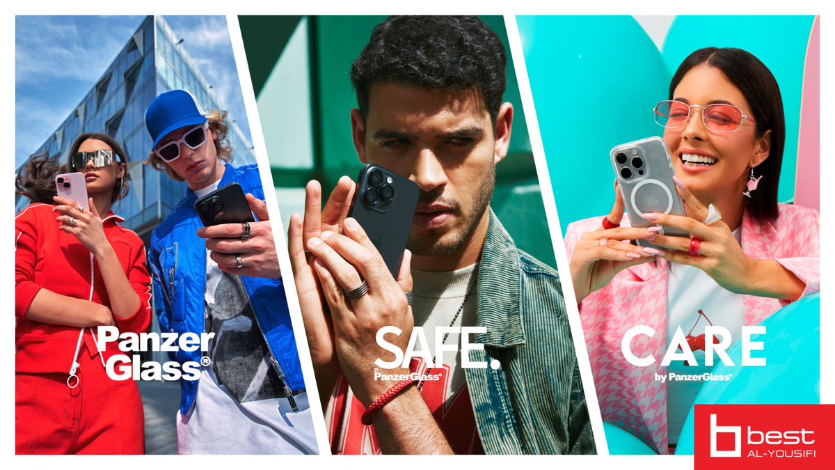 BestAlYousifi's tweet image. احمِ جهازك مع PanzerGlass Safe and Care! حماية متينة مقاومة للخدوش، مصممة لضمان أمان جهازك وحمايته. 🛡️

متوفر أونلاين وفي المعارض.

Order now: ow.ly/AW6b50Vv9mi

#Bestalyousifi #PanzerGlass #DeviceProtection #SafeAndCare