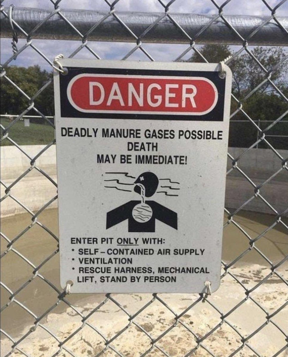 TheBullvine's tweet image. ⚠️ YOUR MANURE LAGOON COULD KILL IN SECONDS
Hydrogen sulfide hits lethal levels faster than you can call 911. Discover the 10 life-saving protocols every dairy operation needs NOW. bit.ly/4iWaZ9U 

#DairySafety #ManureManagement #FarmSurvival
