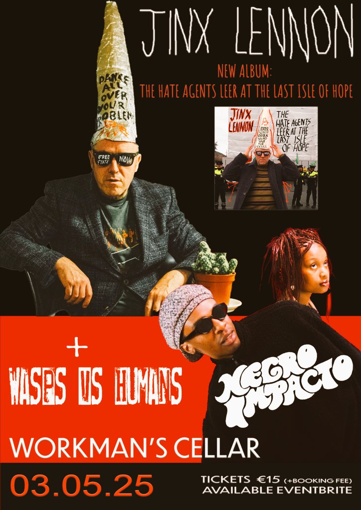 Bloody great fun in <a href="/CyprusAveCork/">Cyprus Avenue</a> last night + <a href="/waspsvshumans/">Wasps vs Humans</a> pictured here on fire before the Gasolina tunes pumped through the house P.A.Looking forward to <a href="/WorkmansDublin/">The Workmans Club</a> cellar on Saturday May 3 with ourselves +the  exceptional Negro Impacto tickets eventbrite.ie/e/workmans-cel…