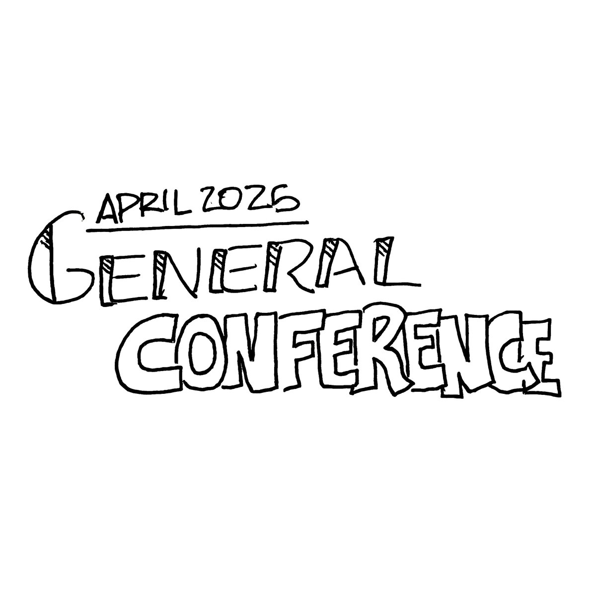 ValentineJames's tweet image. Gearing up for #GeneralConference