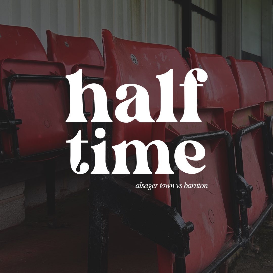 alsagertown_fc's tweet photo. ⏱️ ) Half time. 

The bullets are level at the break and have improved as the half went on.  

( 1-1 ) #ALSBAR https://t.co/K5xinioN0f