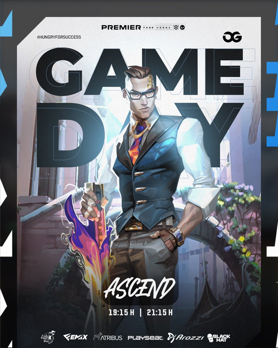 ¡Hoy nuestros chavales vuelven a disputar una nueva jornada de #Premier, hoy juegan en Ascend! 💥

A por todas chicos, mucha suerte 💪🏼

#HungryForSuccess