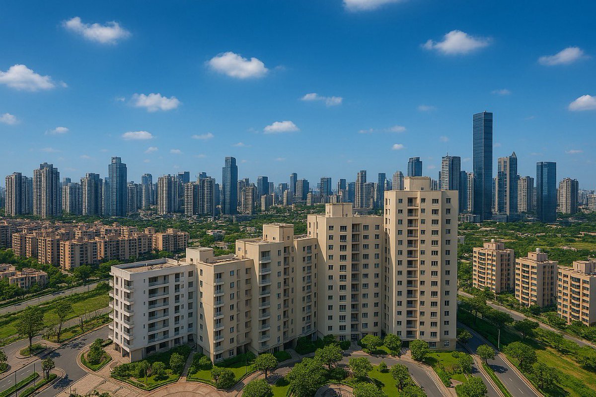 designuar's tweet image. I asked chatgpt how my room view would look if India was a developed country