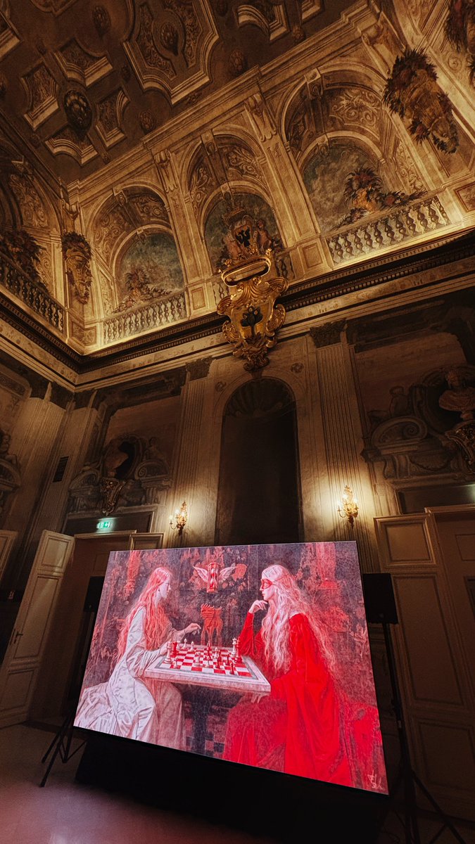 My work at Primavera Digitale, in Palazzo Pucci, Florence! No words, grateful!