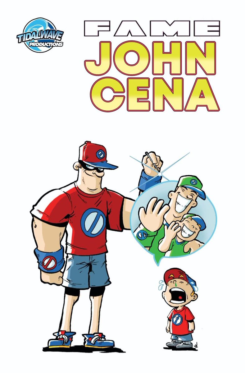 Hustle! Loyalty! Respect! 

The straight-shooters over at Bless @blessyourheartcomics have commissioned their own FAME: JAME CENA variant cover from @tidalwaveprod &amp; @thematthewwaite!

Visit Bless Your Heart Comics’ sites for details on how to score one.

#wwe #prowrestling #cena
