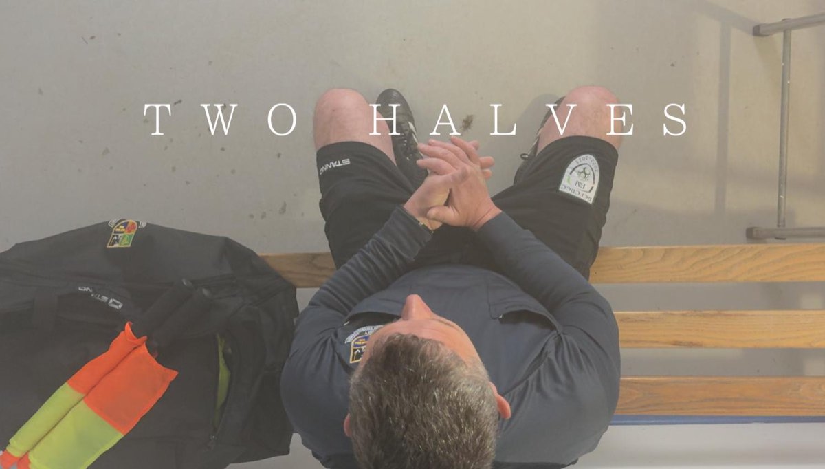 Two Halves, a short film (8 mins long) that I wrote &amp; directed about referee abuse. Selected for numerous film festivals worldwide &amp; made for €40 &amp; a lot of goodwill. Would appreciate a share, thanks a mil ☘️
youtu.be/UmJFmyuruUI?fe…
