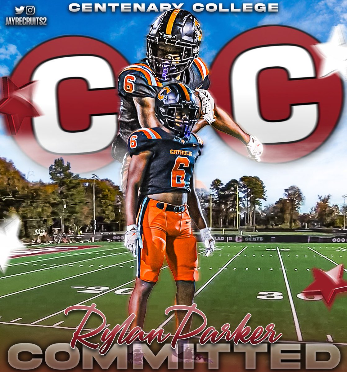 Rylan Parker (@rylanparkerpar1) on Twitter photo I am Blessed to announce my commitment to the University of Centenary College. #gogents #AGTG #forthefam <a href="/CoachWudtee/">Keondre Wudtee</a> <a href="/CurDogFootball/">CHS Football</a> <a href="/CoachFuller_CHS/">Hudson Fuller</a> I am Blessed to announce my commitment to the University of Centenary College. #gogents #AGTG #forthefam <a href="/CoachWudtee/">Keondre Wudtee</a> <a href="/CurDogFootball/">CHS Football</a> <a href="/CoachFuller_CHS/">Hudson Fuller</a>