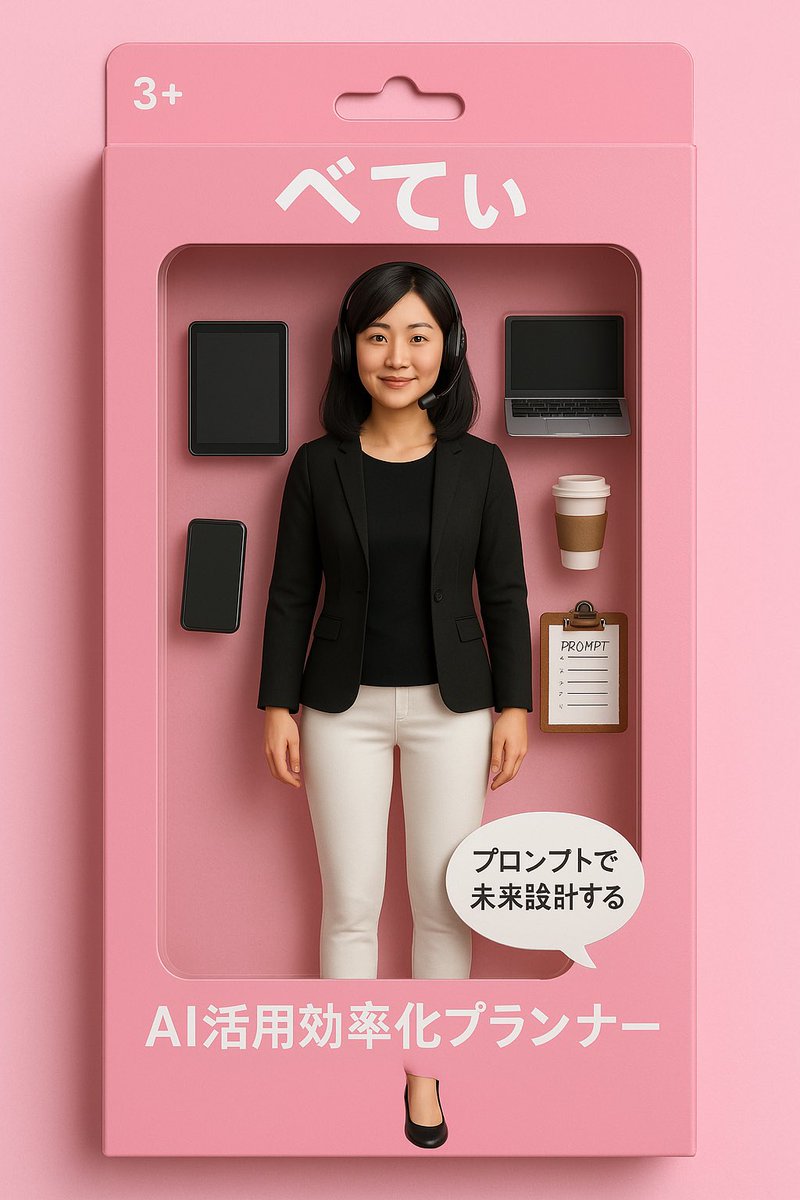 PoppingBetty's tweet photo. My legs are a little off, but oh well🎵
足がちょっとずれてるけど、まぁいっか(´ｰ`*)

#ActionFigureVibes
#WomenInAI
#MadeWithAI
#PromptDesigner
#BossModeOn
#FuturePlanner
#TechWithHeart
#BettyInPink
#AIWithStyle
#CreativeWorkflow https://t.co/BYUD7dhFTS