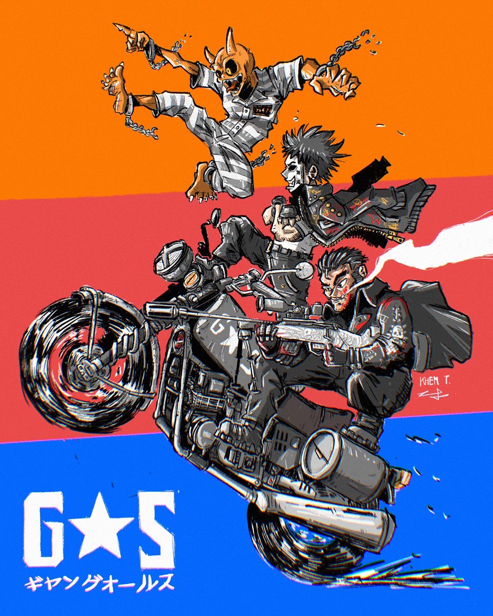 Khem T *Commission open* (@_khem_t) on Twitter photo GAS: GANGSTER ALLSTARS Fan art
(Celebrete for all the 3 book!)
<a href="/gangsterallstar/">GANGSTER ALL ★ STAR ギャングオールスター</a> <a href="/aroundtheduang/">AROUNDTHEDUANG★</a>
Procreate - 3 days
#Gas #gangsterallstar #thaiartist #digitalart #procreateart GAS: GANGSTER ALLSTARS Fan art
(Celebrete for all the 3 book!)
<a href="/gangsterallstar/">GANGSTER ALL ★ STAR ギャングオールスター</a> <a href="/aroundtheduang/">AROUNDTHEDUANG★</a>
Procreate - 3 days
#Gas #gangsterallstar #thaiartist #digitalart #procreateart