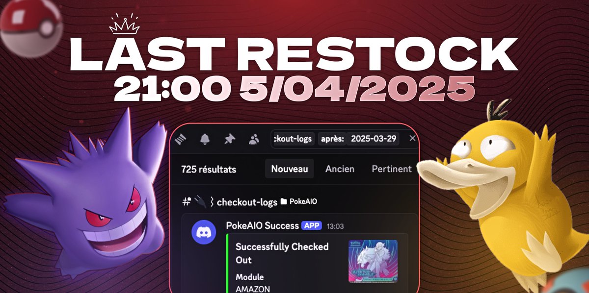 pokeAIO's tweet image. Good afternoon,

Today 21h00, it&apos;s the Wave 2 for the BETA and it will be the last chance to have access.

10 key with FCFS system and 10 key with giveaways.

discord.gg/YWpXYjAw3A

Good luck and see you at evening !