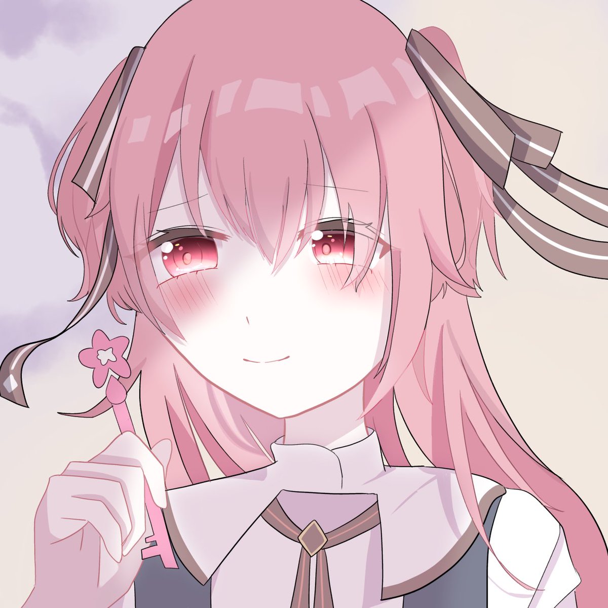 ももいろの鍵
#prsk__FA #桃井愛莉 #イラスト