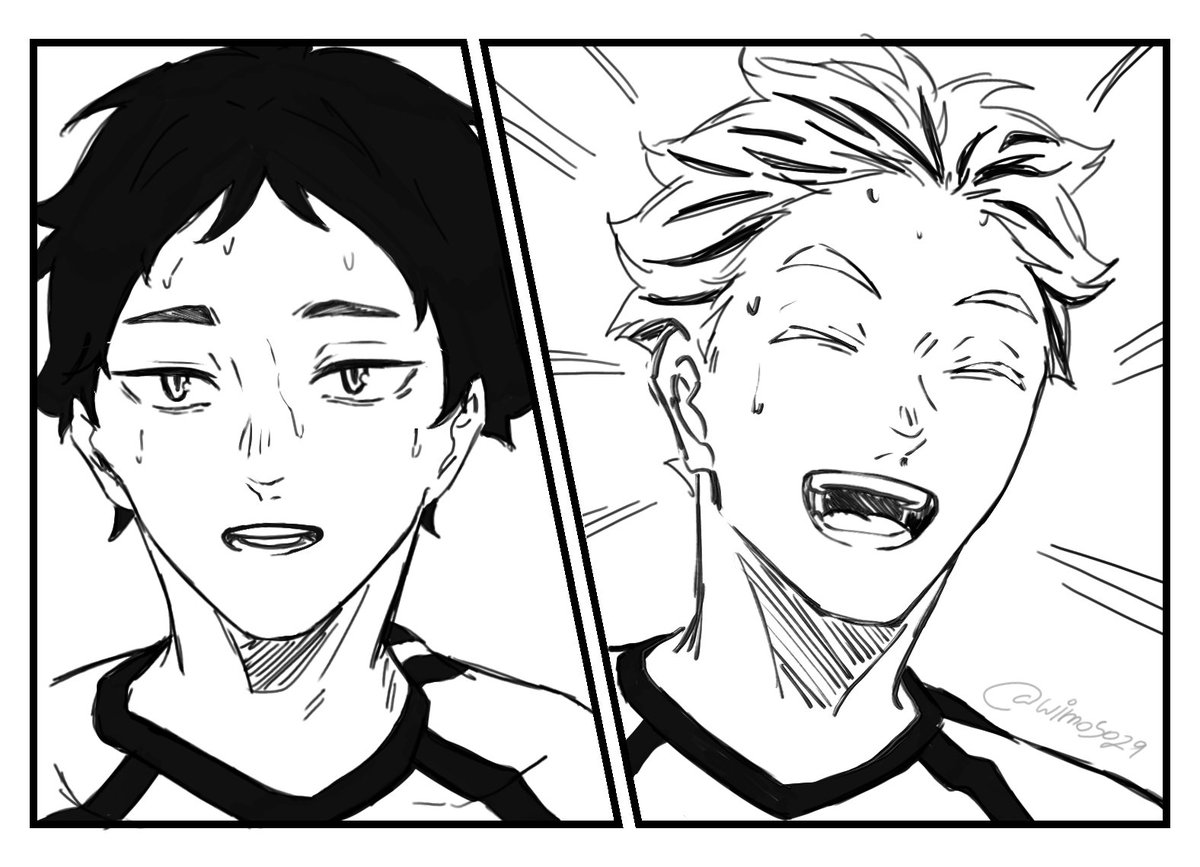 Quick redraw bcause I'm too tired to draw from scratch 🥲 
#4月5日は兎赤の日
#兎赤の日2025
