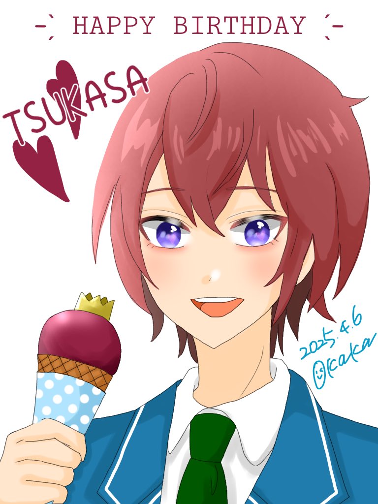 お誕生日おめでとうございます🎂

✨️👑⭐️✨️👑⭐️✨️

#朱桜司誕生祭2025
#朱桜司生誕祭2025