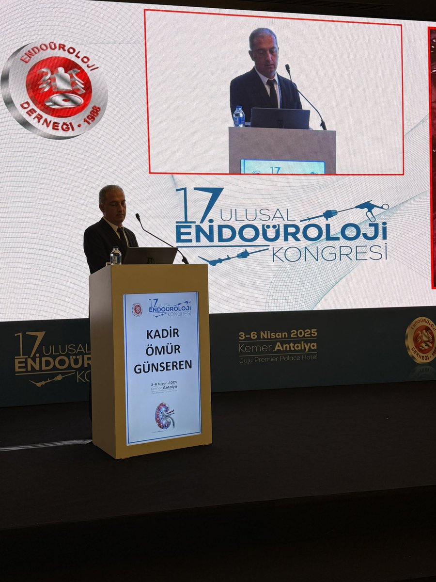 📍 17. Ulusal Endoüroloji Kongresi’nde ÜÜS Ürotelyal Karsinom, adrenal tümör ve renal transplantasyona odaklanan oturum, güçlü sunumlarla gerçekleşti.
Endoskopik tedavi, RNU, adrenalektomi ve transplant sonrası komplikasyonlar ele alındı.
#EndoUroloji2025 #Üroloji