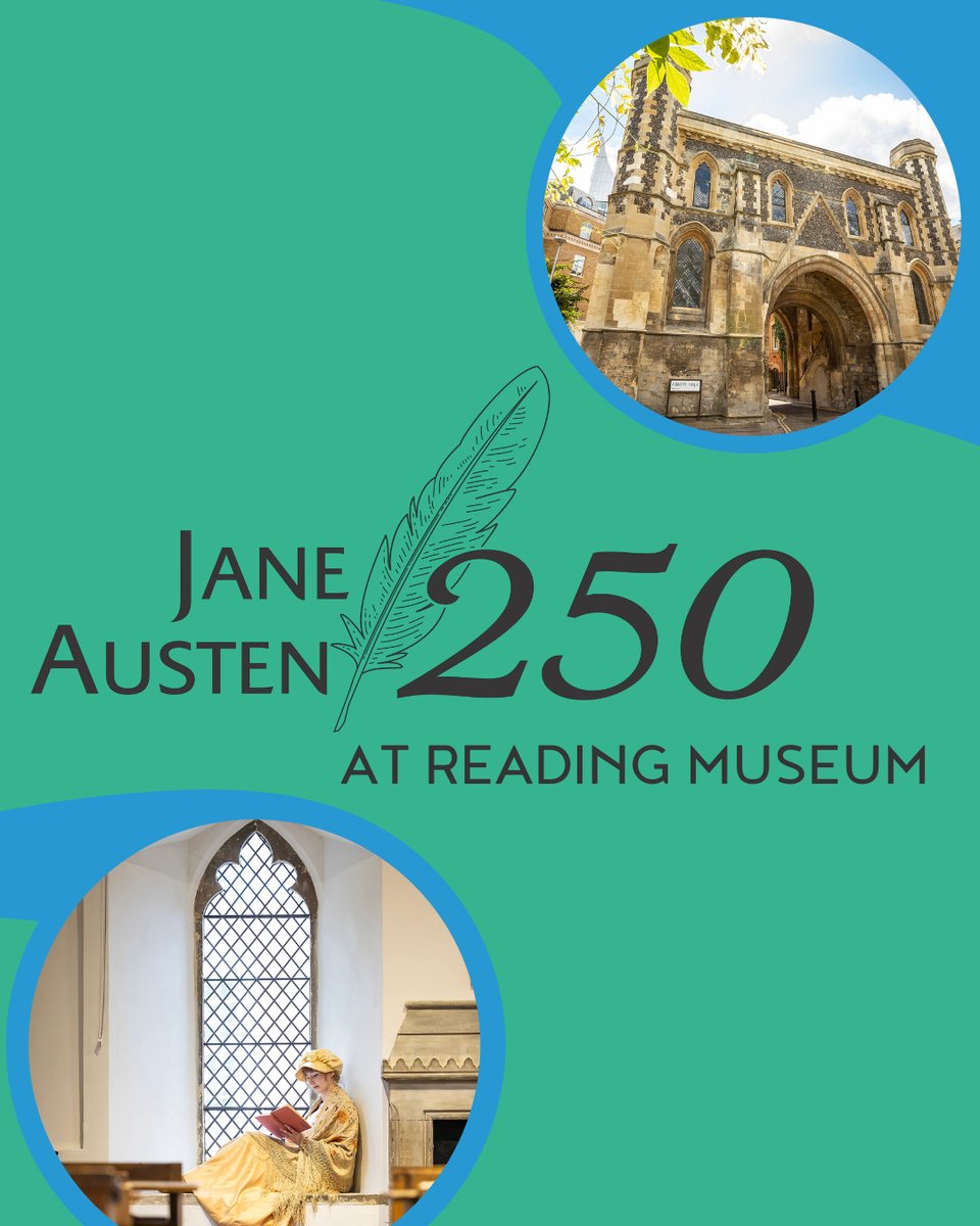 We have a whole host of talks coming up to celebrate the 250th anniversary of Jane Austen’s birth: rdguk.info/Y5xID

On Sat 10 May join Lizzie Dunford, the Director of Jane Austen’s House for her talk: rdguk.info/KrVMz

#RDG #RDGUK #JaneAusten250