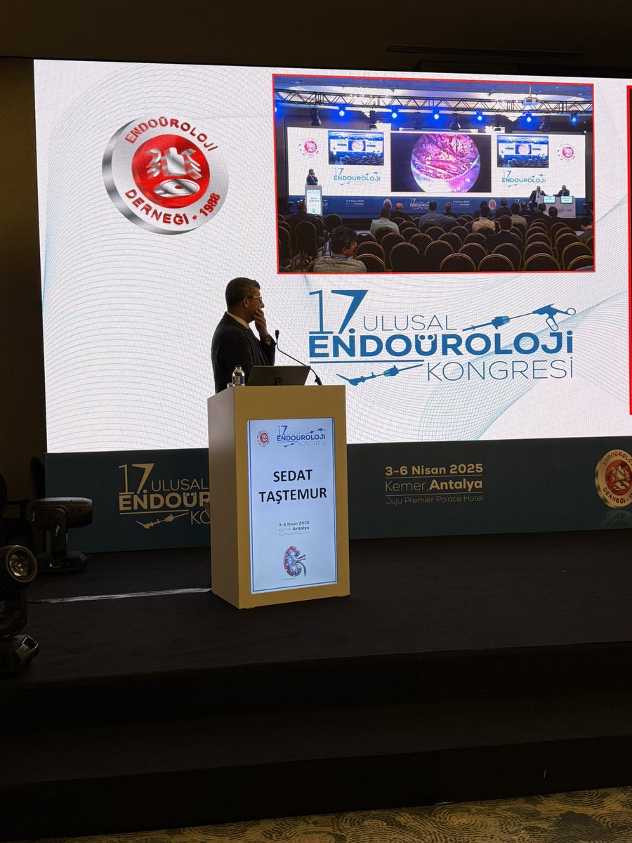 📍 17. Ulusal Endoüroloji Kongresi’nde ÜÜS Ürotelyal Karsinom, adrenal tümör ve renal transplantasyona odaklanan oturum, güçlü sunumlarla gerçekleşti.
Endoskopik tedavi, RNU, adrenalektomi ve transplant sonrası komplikasyonlar ele alındı.
#EndoUroloji2025 #Üroloji
