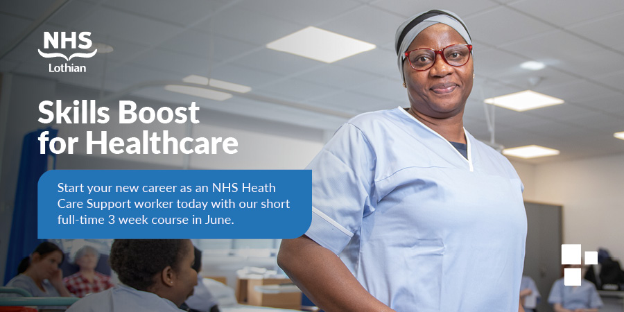 Looking to kickstart your career in healthcare? 🌟

We've partnered with NHS Lothian to offer education and employment opportunities, equipping students with the confidence and skills to be industry-ready in just three weeks!

Discover more and apply: ow.ly/188N50VuCIc