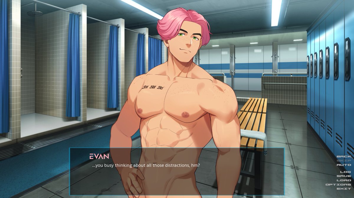 Here's a sneak-peek to Cerulean Invasion - our new 18+ BL/Bara Visual Novel! 👀  

Follow our Kickstarter campaign below to be notified at launch!👇💙