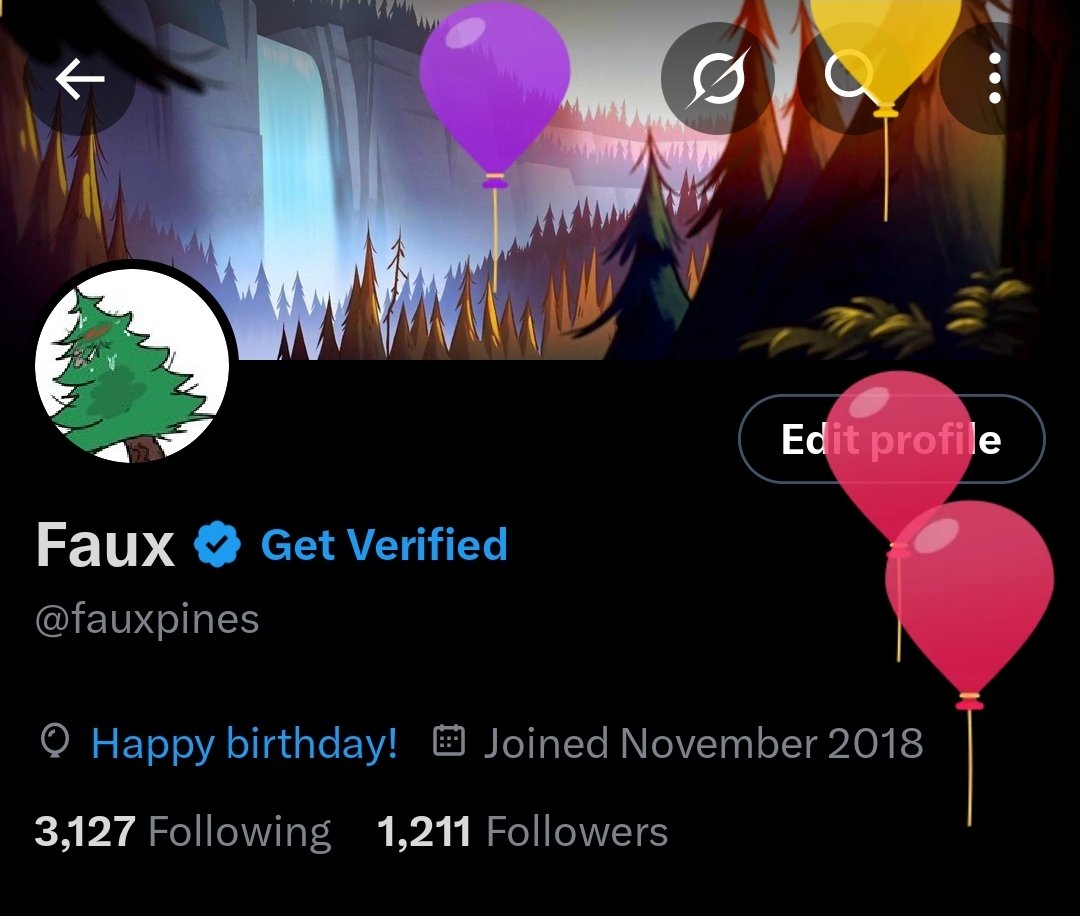 fauxpines's tweet photo. hey y'all! It's my birthday! 35 this year! Gonna be a busy one with other stuff happening. 
Birthday wish you all to have a wonderful day! https://t.co/bikuB7UUzt