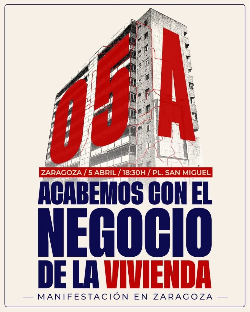 nlarrayadm's tweet image. Todos los inquilinos tenemos un deseo
Que BlackStone se vaya a paseo
Que embarguen sus pisos en su totalidad
Y se dediquen a alquiler social
Saquean aquí, especulan allá
Aquí hace falta unidad y unidad.
#ViviendaDigna #5Abril