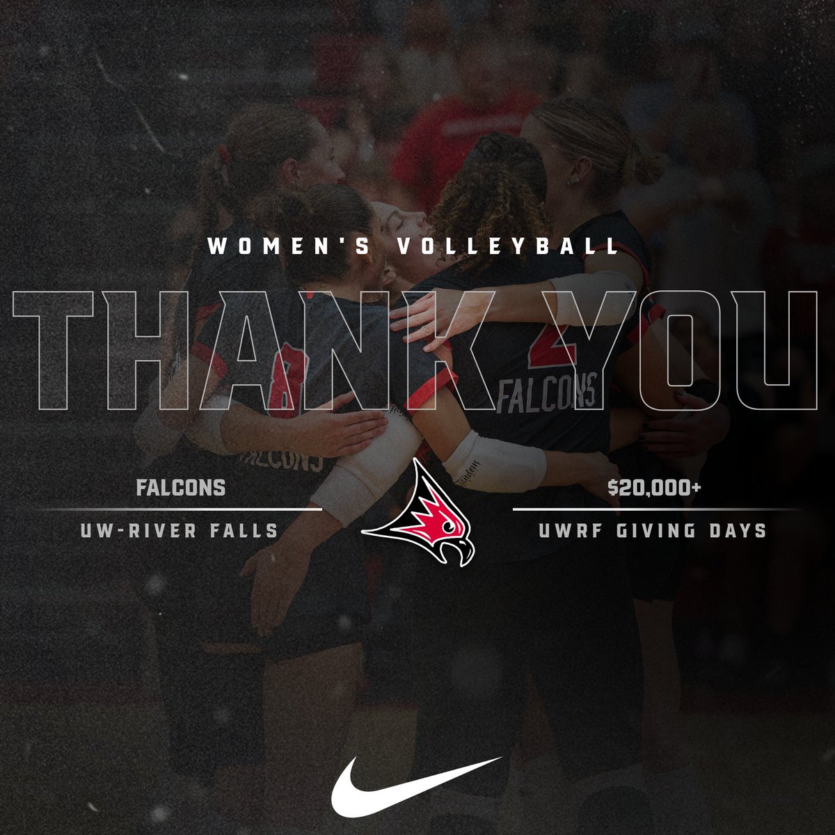 From the bottoms of our hearts, THANK YOU to everyone who shows their continued support for the Women's Volleyball Team!