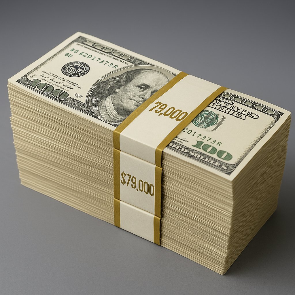 Imagine a stack of $79,000 in cash. Now, make a line of stacks like that extending across the country from New York City to Los Angeles. That is how much our federal government borrows each year to fund our deficit...$2 trillion dollars.  We could eliminate the entire military