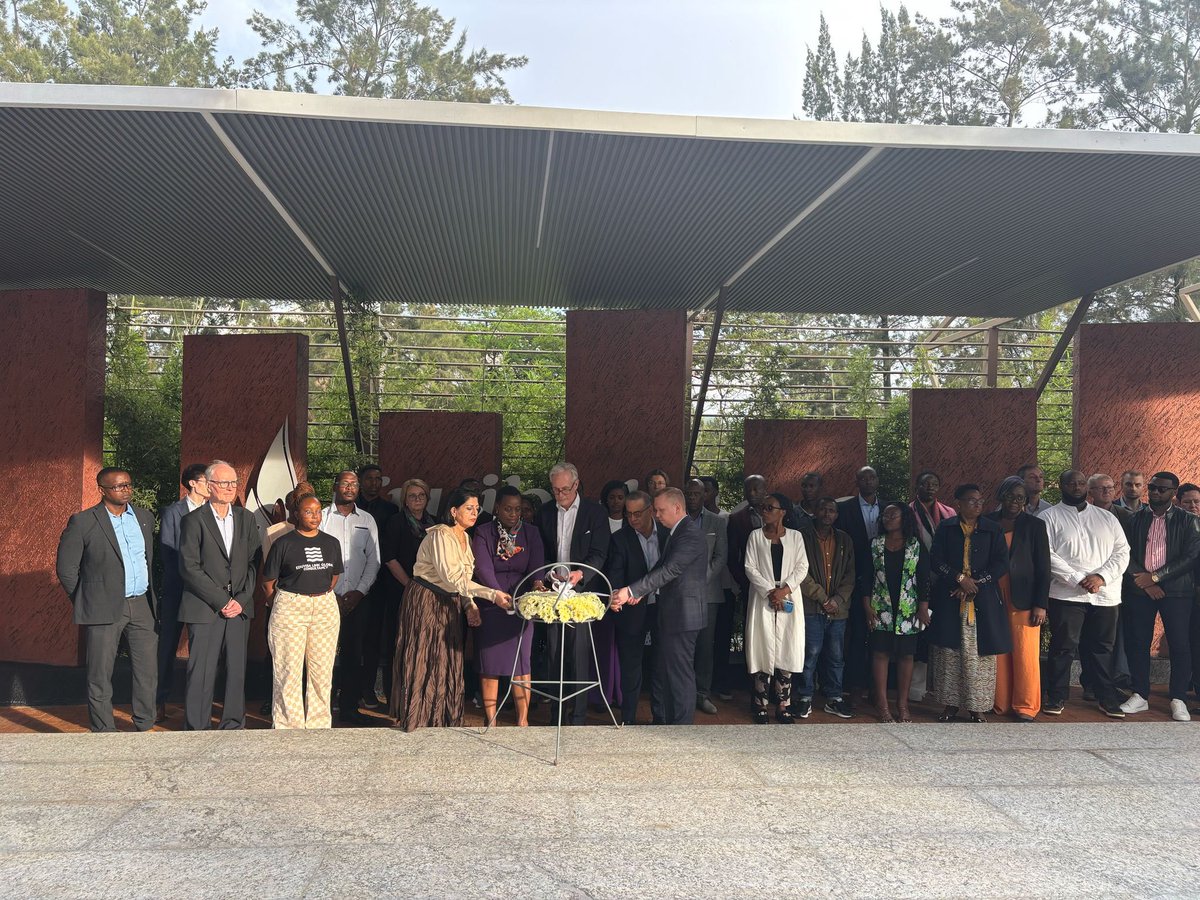 The business and education delegation from Finland, Sweden, Denmark and Norway visited the Kigali Genocide Memorial to learn about Rwanda’s tragic past and pay tribute to the victims of the 1994 Genocide against the Tutsi. This solemn visit was profound and the experience was
