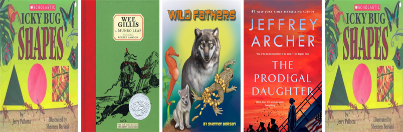 This week the Lynnfield Public Library has 13 new books.  New items include Icky Bug Shapes and Wee Gillis. wowbrary.org/nu.aspx?p=6462…