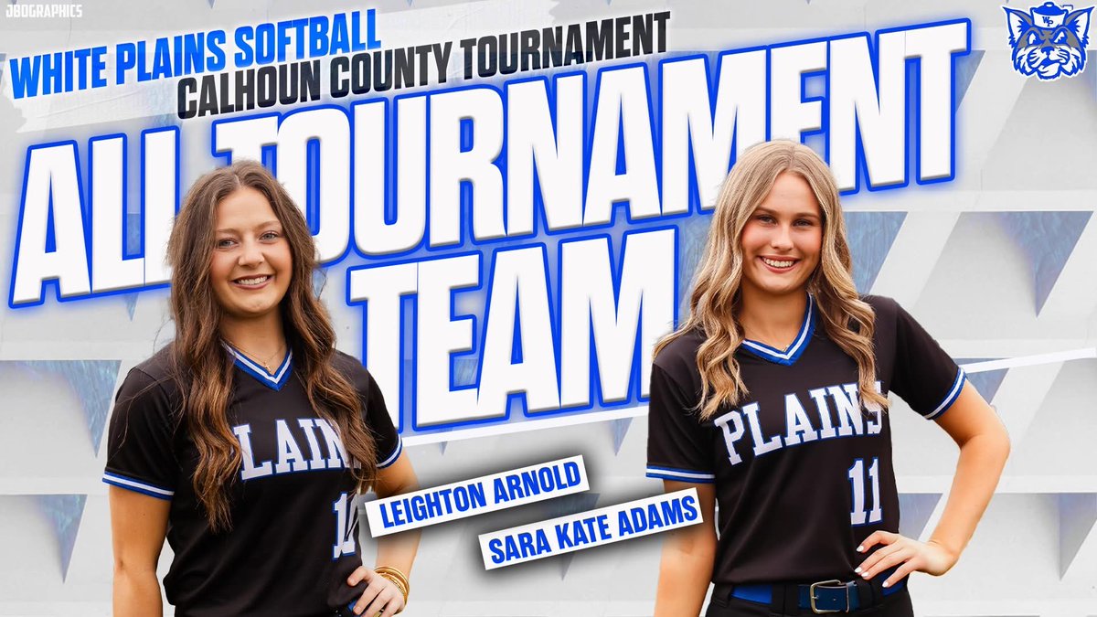 White Plains Lady Wildcats Softball (@wpsoftballwp) on Twitter photo Congrats to <a href="/leighton_arnold/">leighton arnold</a> and <a href="/SaraKateAdams1/">Sara Kate 2026</a> for making the Calhoun County All Tournament Team! Congrats to <a href="/leighton_arnold/">leighton arnold</a> and <a href="/SaraKateAdams1/">Sara Kate 2026</a> for making the Calhoun County All Tournament Team!
