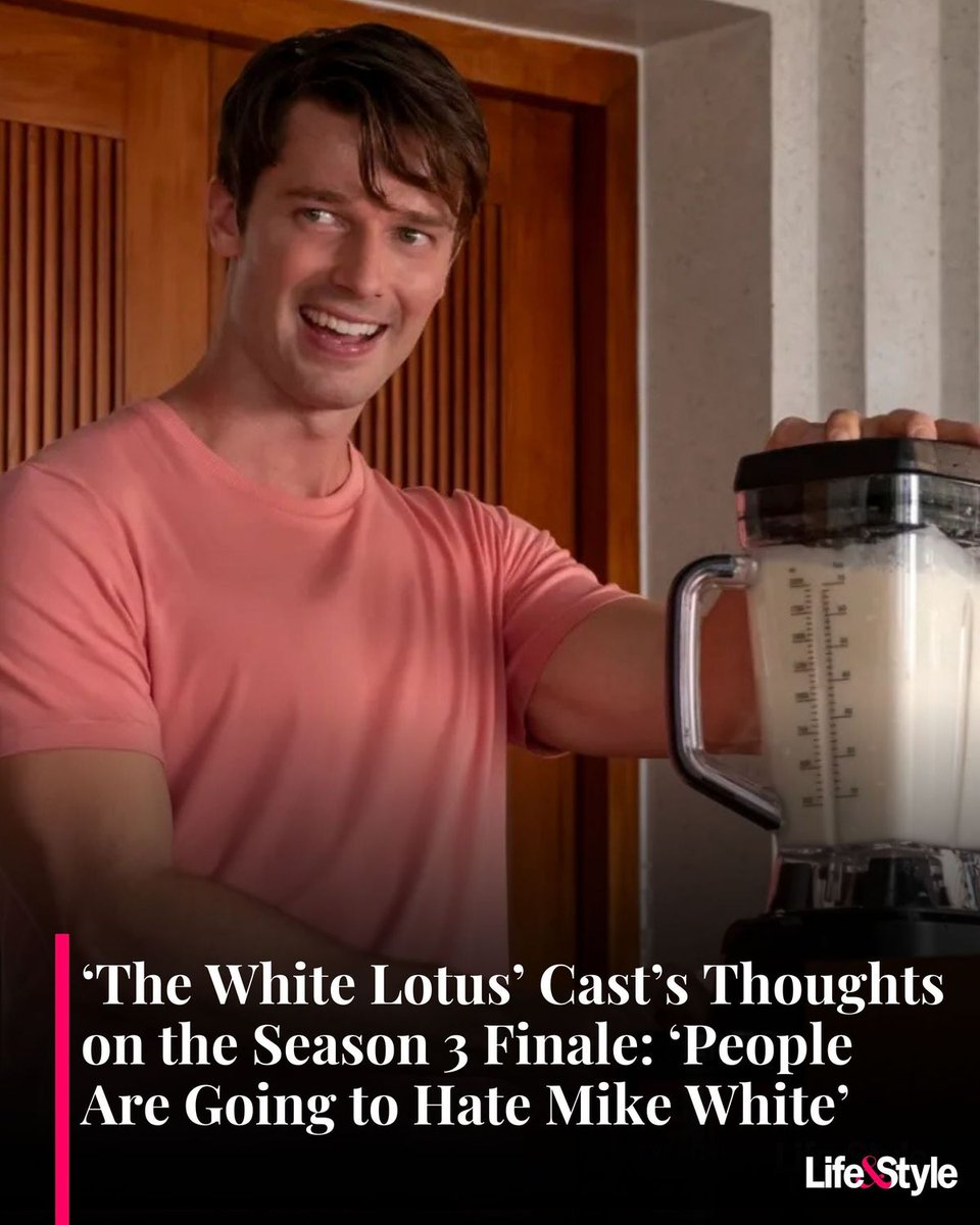Life_and_Style's tweet image. #TheWhiteLotus finale is almost here! With just 1 day left until the season 3 finale, fans are on edge to see how creator #MikeWhite wraps it all up. More on the cast insights here: bit.ly/4leQkPU. 

(📸: Fabio Lovino/HBO)