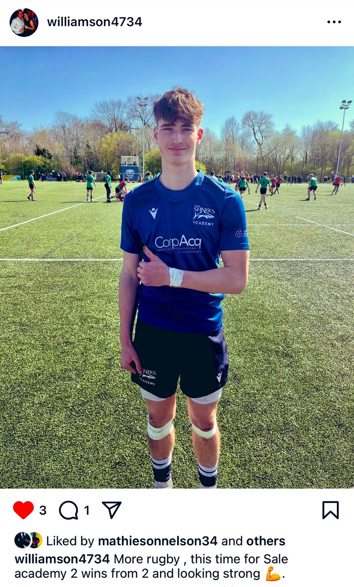 janna Williamson (@jannahorsthuis) on Twitter photo Rugby never stops in this household <a href="/SaleSharksAcad/">Sale Sharks Academy</a> for the ‘little one’ Jack U16’s strong performance today 2 x wins today and looking strong 💪🏻
<a href="/TheBrownSSFC/">Sedbergh School FC</a> 🏉 Rugby never stops in this household <a href="/SaleSharksAcad/">Sale Sharks Academy</a> for the ‘little one’ Jack U16’s strong performance today 2 x wins today and looking strong 💪🏻
<a href="/TheBrownSSFC/">Sedbergh School FC</a> 🏉
