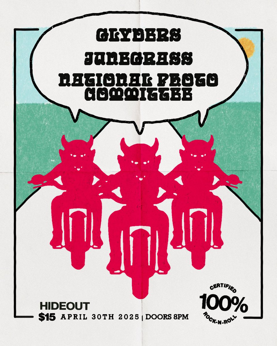 FIRST SHOW OF 2025
4.30.25 <a href="/hideoutchicago/">Hideout Chicago</a>