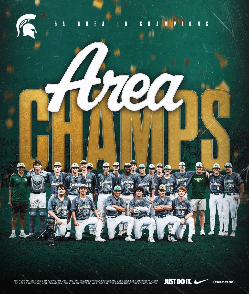 Congratulations!!! Your Spartans are area 10 champions