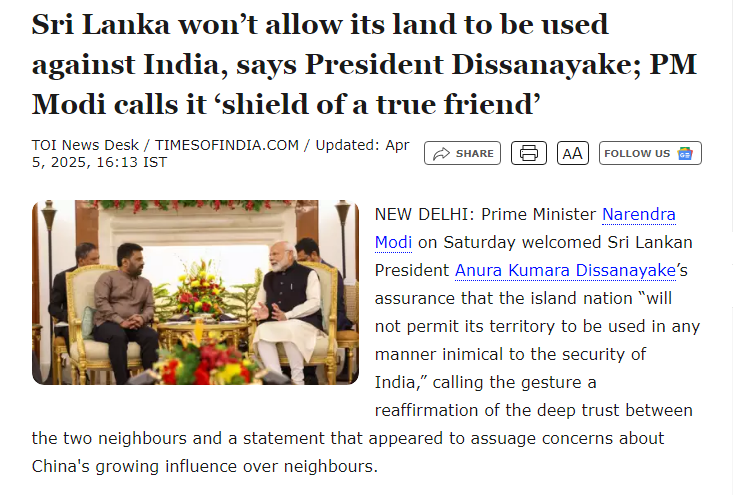 aanand_krishnaa's tweet photo. Sri Lanka Bhai Hai Apna...
#SriLanka #ModiInSriLanka #modiincolombo https://t.co/1BdPOknnp2