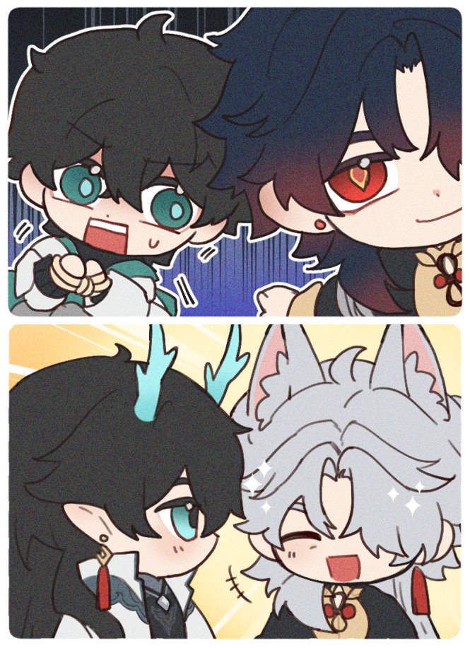 Some little stuffs I have created long ago ... 😋

#renheng #xingyue #yingfeng