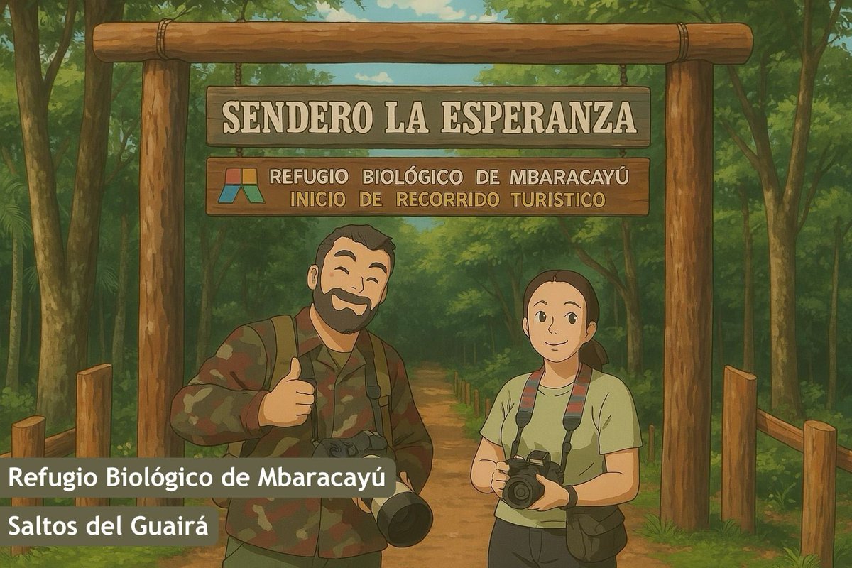 itaipuparaguay's tweet photo. 2/2

📍En Hernandarias:

✅ Reserva Natural Tatí Yupí
✅ Parque Tacuru Pucu

📍En Ciudad del Este:

✅ Parque Lineal Manuel Ortiz Guerrero

📍En Saltos del Guairá:

✅ Refugio Biológico de Mbaracayú  

✨ ¡Te invitamos a visitar cada uno y vivir una experiencia única! 🙌✨ https://t.co/ZJIcWRG6Uf