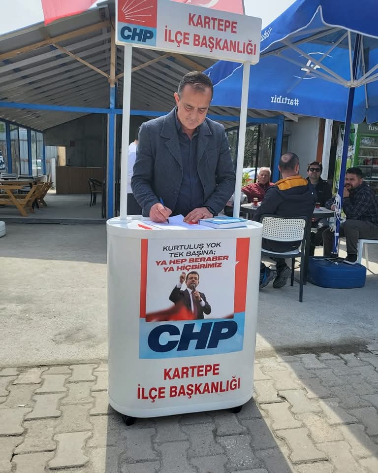 Günün erken saatlerinde 
Cumhurbaşkanı adayımız Ekrem İmamoğlu'na ve irademize sahip çıkmak için Ormanya tabiat parkı girişi ve Özdilek awm önünde imza standlarımızı açtık. Sizlerle daha güçlüyüz 
#ekremimamoğlu 
#biri̇mzadasenat 
#iradenesahipçık 
#imamoğlumilleteemanet