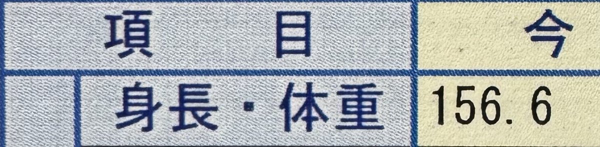 公式サイズです。
ひより以外には身長勝ってます😤
