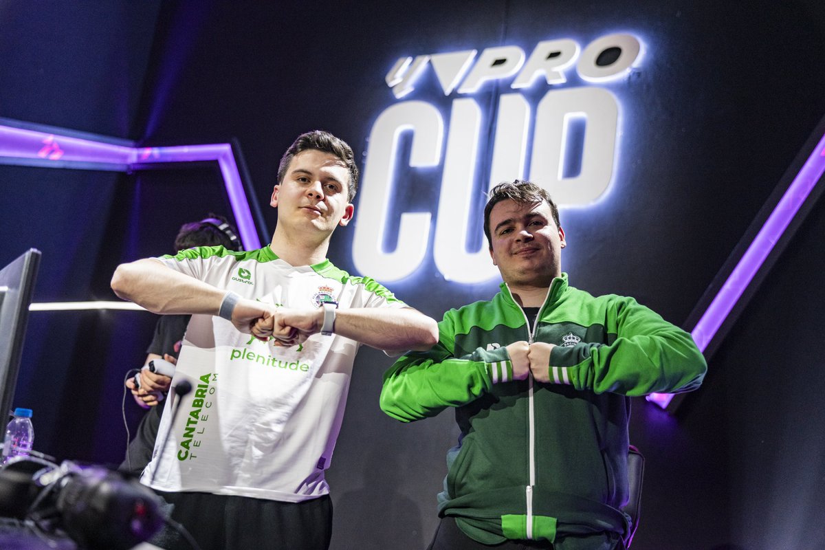 Real Racing Club Esports (@rrcesports) on Twitter photo 🚀 Victoria sobre el <a href="/realvalladolid/">Real Valladolid C.F.</a> por 3-7 y billete logrado a las finales de <a href="/LALIGA_FCPro/">LALIGA FC Pro</a> 🫡💚
🔜 ¡A las 19:00 seguimos con los octavos de final de la Cup! Partido complicado contra el <a href="/SevillaFC/">Sevilla Fútbol Club</a> de <a href="/Nicolas99fc/">nicolas99fc</a>, uno de los favoritos de este año. ¡Vamos con todo, <a href="/rauni16_/">Rauni</a>! 🚀 Victoria sobre el <a href="/realvalladolid/">Real Valladolid C.F.</a> por 3-7 y billete logrado a las finales de <a href="/LALIGA_FCPro/">LALIGA FC Pro</a> 🫡💚
🔜 ¡A las 19:00 seguimos con los octavos de final de la Cup! Partido complicado contra el <a href="/SevillaFC/">Sevilla Fútbol Club</a> de <a href="/Nicolas99fc/">nicolas99fc</a>, uno de los favoritos de este año. ¡Vamos con todo, <a href="/rauni16_/">Rauni</a>!