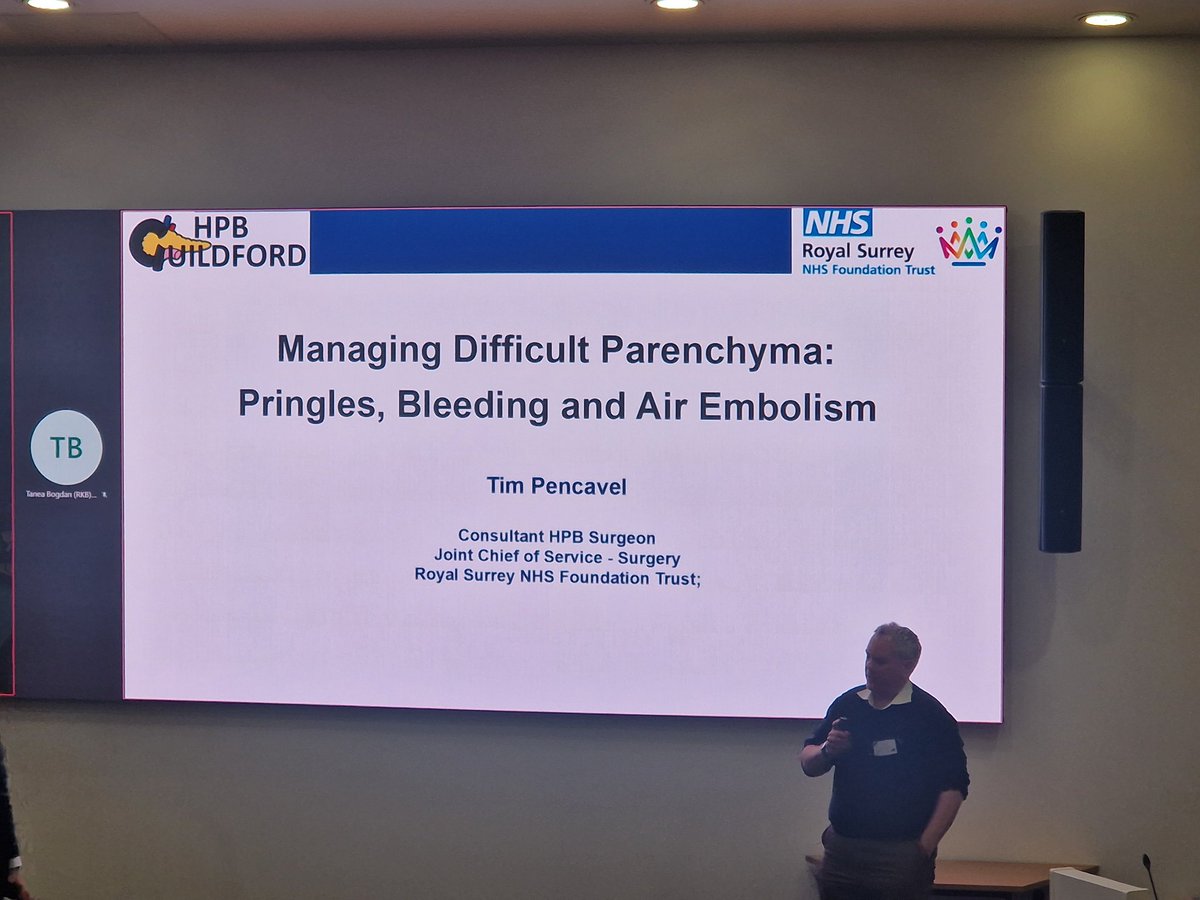 HPB Guildford, Surrey (@guildfordhpb) on Twitter photo Mr Tim Pencavel, robotic HPB proctor, gave an important talk on controlling bleeding & difficult transection during robotic liver surgery at the UK robotic HPB conference in Coventry 🇬🇧 <a href="/IHPBA/">IHPBA</a> <a href="/EAHPBA/">E-AHPBA</a> <a href="/Jawad004/">Jawad Ahmad</a> <a href="/GuildfordHpb/">HPB Guildford, Surrey</a> <a href="/RoyalSurrey/">Royal Surrey</a> Mr Tim Pencavel, robotic HPB proctor, gave an important talk on controlling bleeding & difficult transection during robotic liver surgery at the UK robotic HPB conference in Coventry 🇬🇧 <a href="/IHPBA/">IHPBA</a> <a href="/EAHPBA/">E-AHPBA</a> <a href="/Jawad004/">Jawad Ahmad</a> <a href="/GuildfordHpb/">HPB Guildford, Surrey</a> <a href="/RoyalSurrey/">Royal Surrey</a>