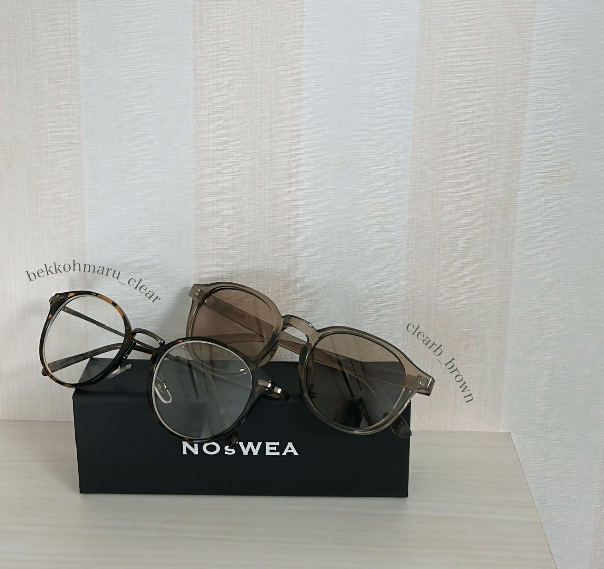 花村想太　NOSWEA Natural Lag コラボレーションサングラス Natural Lag NOSWEA サングラス 花村想太 NOSWEA Natural Lag