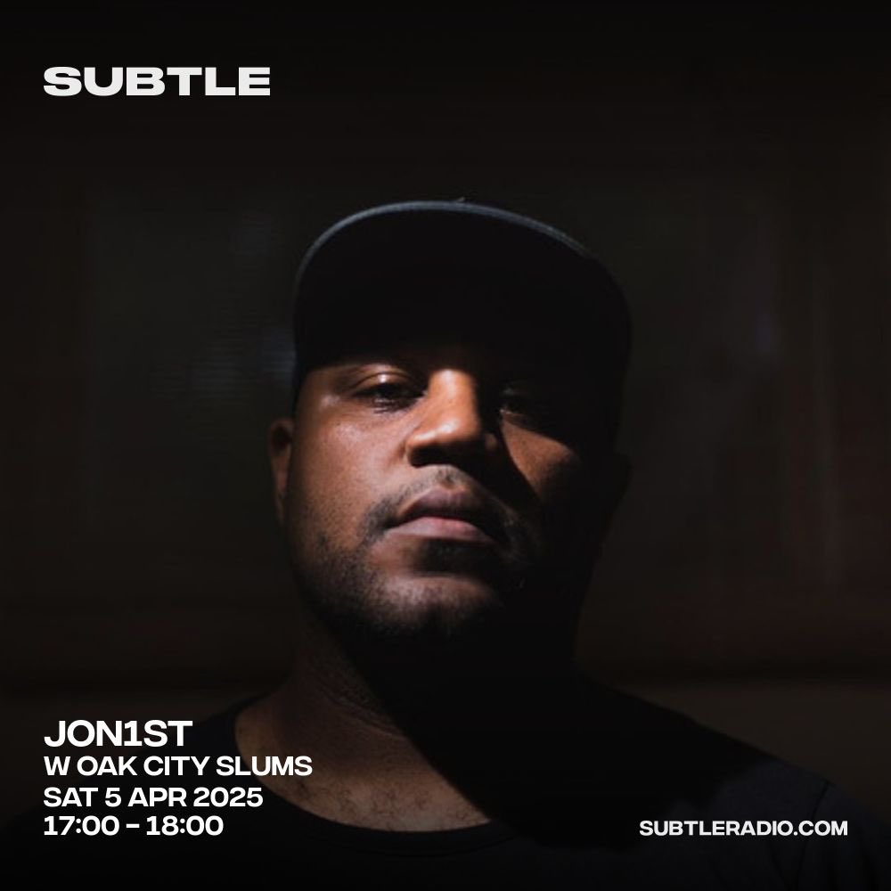 I’m back on <a href="/subtleradio/">Subtle</a> this evening with a guest mix from Oak City Slums!