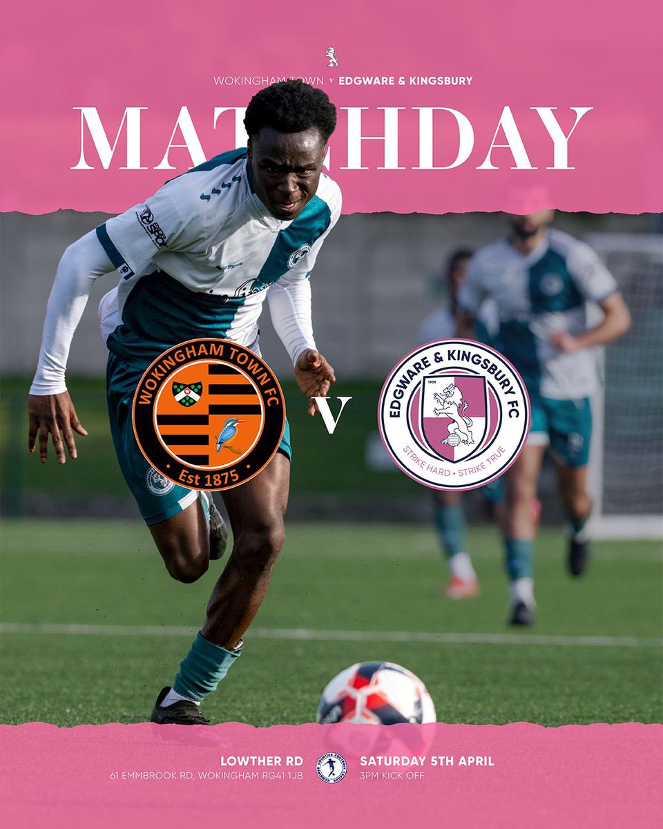 📣 It’s matchday &amp; #TheWares are away to Wokingham Town for the 3pm KO.

🆚 <a href="/WokinghamTownFC/">Wokingham Town FC</a> 

🗣️ Make sure you get behind Lee &amp; the lads #UpTheWares