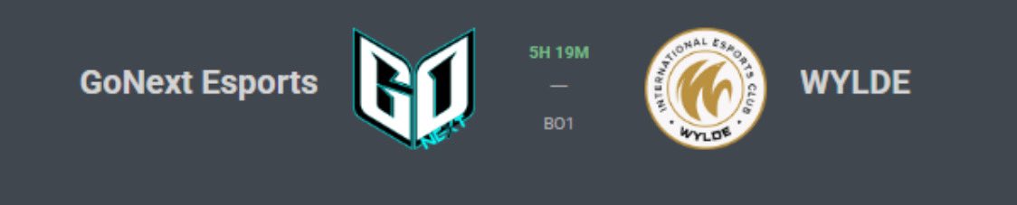 Playing <a href="/GoNextEsports/">GoNext Esports</a> today :)