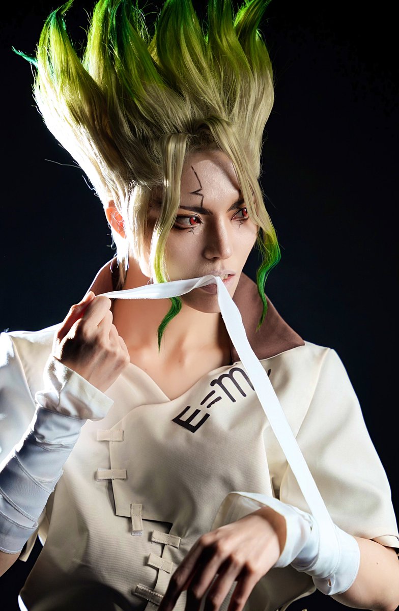 #DrSTONE 

石神千空

（千空は名言が多いですが、そんな彼が無言で考え事をしている時は、
きっと最高にイケメンな顔をしていると妄想しています。）